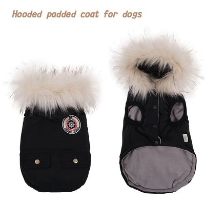Luxury Clothes Dog Coats Windproof Winter Outdoor Jackets for Small Medium Large Dogs
