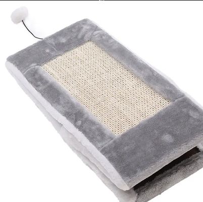 Cat Scratcher Tree Cat House Interactive Toys with Fun Play Function Sisal Plush Material