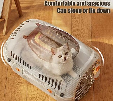 Portable Plastic Pet Space Bag Airline Approved Dog Cat Carrier for Outdoor Travel