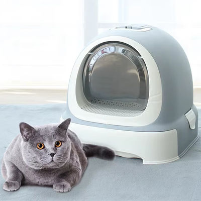 Automatic Cleaning Plastic Cat Litter Box for Multiple Feline Friends