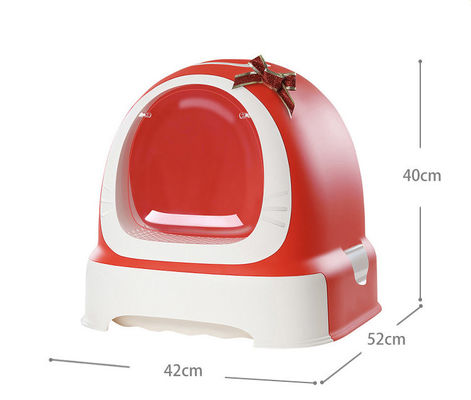 Automatic Cleaning Plastic Cat Litter Box for Multiple Feline Friends