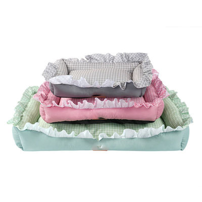 Fluffy Plush Washable Cat Bed Customizable and Machine Washable for Easy Cleaning