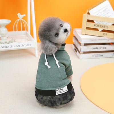 Comfortable Dog Jumper Coat Warm 2 Layers Fleece Lined Classic Knitted Winter Clothes