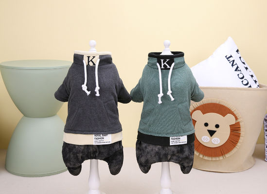 Get Your Pets Ready For The Cold Season With Our Thicker Winter Four-legged Clothing