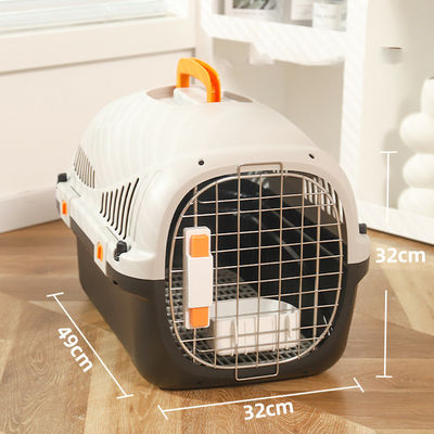 Portable Outing Pet Suitcase 5-10kgTransport Cage Cat Air Box Pet Cage Dog Pet Carrier Box