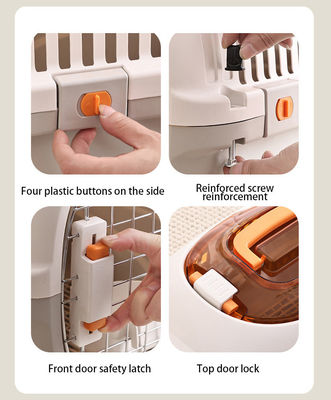 Portable Outing Pet Suitcase 5-10kgTransport Cage Cat Air Box Pet Cage Dog Pet Carrier Box