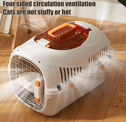 Car Travel Accessories Approved Pet Transport Cages for Small/Medium Puppies and Cats