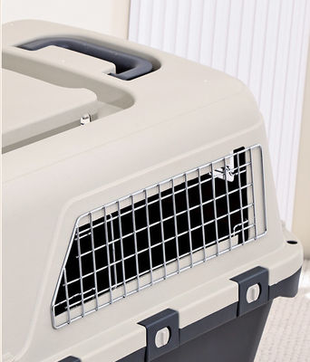 Pet Air Transport Box for Small Dogs and Cats Sustainable Hard Surface Travel Carrier