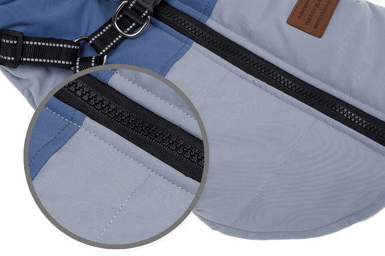 CLASSIC Style Dog Winter Jacket Waterproof and Windproof Pet Clothing with Harness
