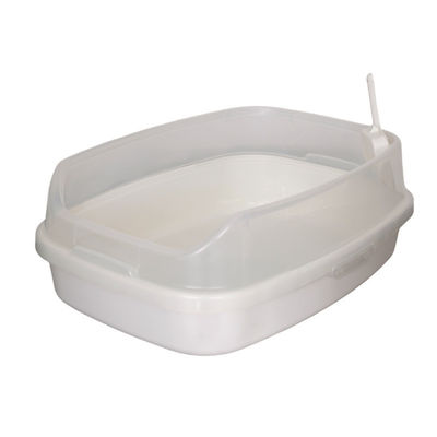 High Sides and Scoop Cat Litter Box Customization Service Provided for Easy Cleaning