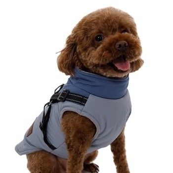 Customization Service Provided Pet Dog Vest for Warm And Thick Autumn And Winter Bear