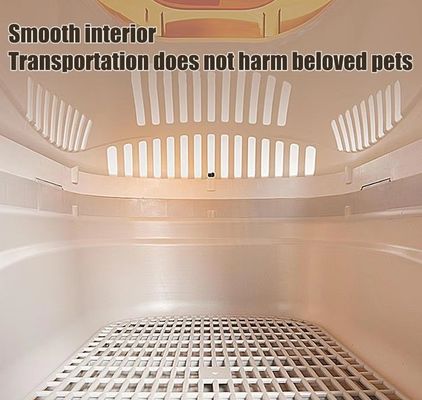 Metal Portable Pet Travel Carrier Solid Pattern for Cat Transport and Durability