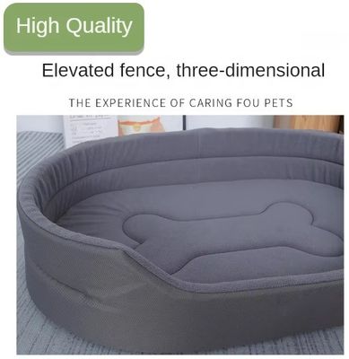 Large Dog Bed Made of Oxford Cloth Waterproof and Anti-urine with Easy Washable Inner Pad