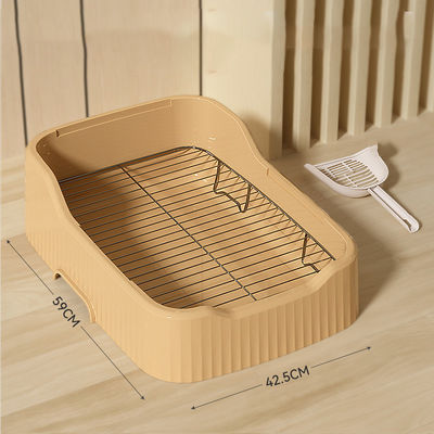 ODM Designs Top Sale Separate Design Plastic Urinal Pee Indoor Pet Dog Toilet Training Potty Tray With Drawer