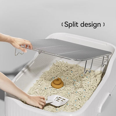 ODM Designs Top Sale Separate Design Plastic Urinal Pee Indoor Pet Dog Toilet Training Potty Tray With Drawer