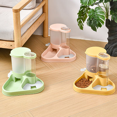 Small to Large Dog Water Dispenser with Automatic Feeder and Water Bowl Battery Operated