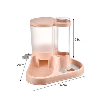 Small to Large Dog Water Dispenser with Automatic Feeder and Water Bowl Battery Operated