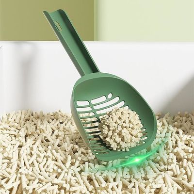 Foldable PP Cat Litter Scoop Deep Shovel Non-stick Stocked Collapsible Poops Scooper