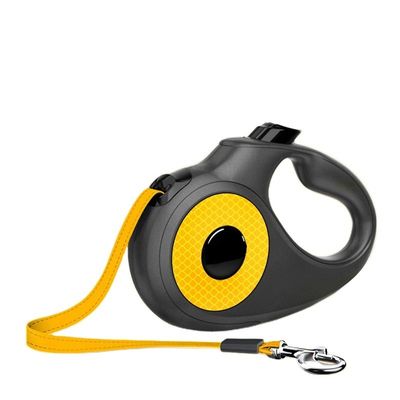Quick Release Adjustable 5M 3M ABS Retractable Pet Leash with Rivet