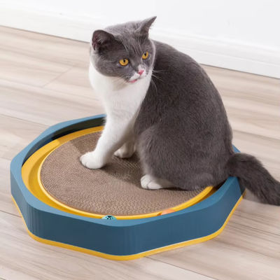 Cat Scratching Board Corrugated Cardboard Box Pet Furniture Protector for Toys Type Cat Toy