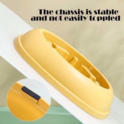Anti-spill Slow Food Bowl for Small and Medium Sized Pets Customized Logo Acceptable