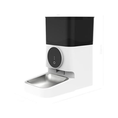Pet Food Timing Automatic Dog Feeder with Remote App Control and Battery Power Source