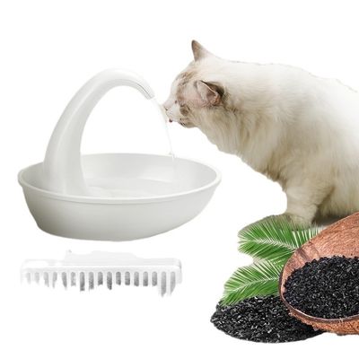 Bowl Feeder Type Automatic Feeders Waterers 1.8L Pet Fountain for Cats Dogs Multiple Pets