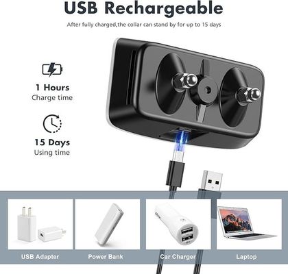 7 Adjustable Sensitivity Rechargeable Bark Control Collar Waterproof and Programmable