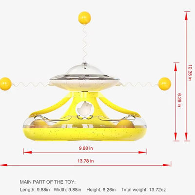 Cats Small Animals Suitable Popular Cat Kitten Track Ball Toys Teaser Balls by Pet Supplies