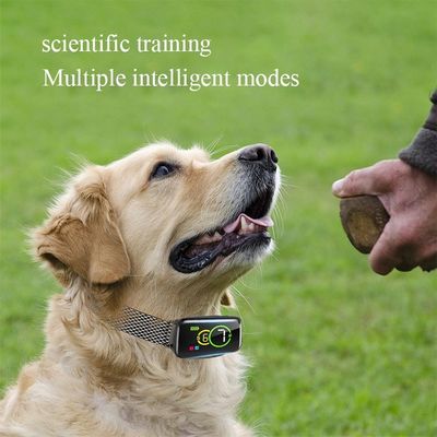 Small Large and Medium Dogs Bark Collar with Remote Training Mode 4 Working Modes
