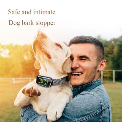Small Large and Medium Dogs Bark Collar with Remote Training Mode 4 Working Modes