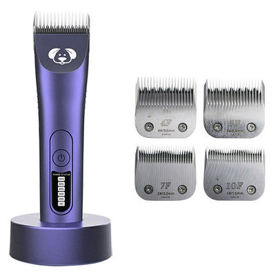 Clean Function Heavy Duty Dog Hair Clippers with Customized Logo LED Display Included