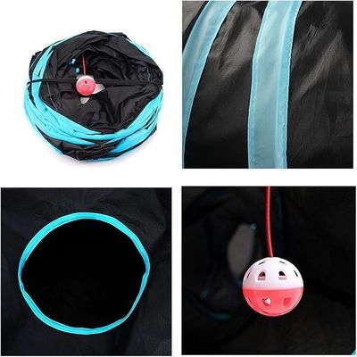 OEM/ODM Interactive Cat Funny Toy 4 Way S type Cat Tunnel Collapsible Pet Extra Large