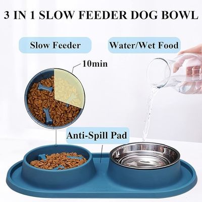 Automatic Pet Feeder Food Dispenser Large Capacity 500ml for Interactive Pet Feeding