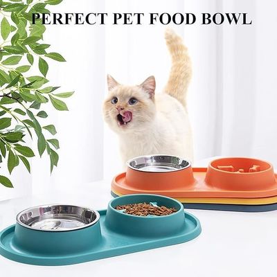 Slow Feeder Dog Food Bowl with Non-Spill Design and Environment-Friendly Advantage