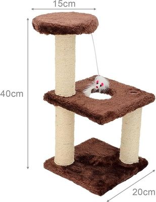 ODM Designs Pet Product Multi-Layer Cat Tower Jumping Toy for Cats and Small Animals