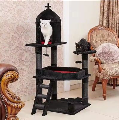 Large Climbing Frame Scratcher Components Cat Tree Suitable for Cats and Small Animals
