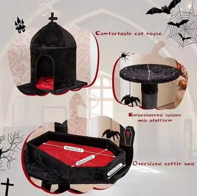 Large Climbing Frame Scratcher Components Cat Tree Suitable for Cats and Small Animals