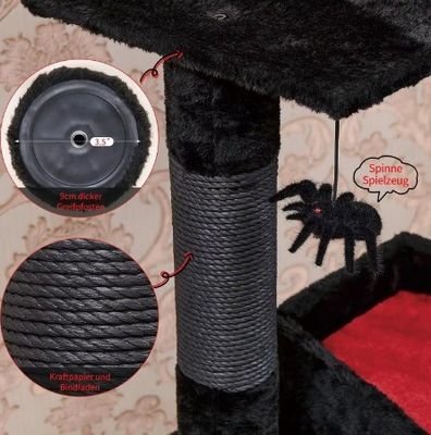Large Climbing Frame Scratcher Components Cat Tree Suitable for Cats and Small Animals