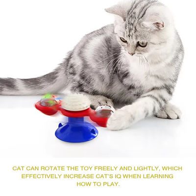 Popular Style Cat Turntable Windmill Food Toy Cat Toy with Customized Logo Acceptable