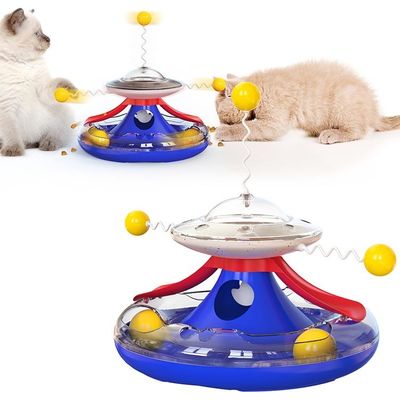 Cat Self-pleasure Toy Windmill Spinner Ball for Popular Interactive Play