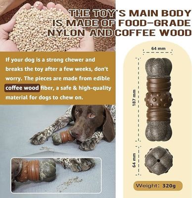 Non Toxic Environmental Friendly Pet Supplies Squeaky Bone Dog Toy for Indoor Outdoor
