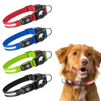Soft Comfortable Advantage Custom Led Dog Collar with Tracker Case Waterproof Light