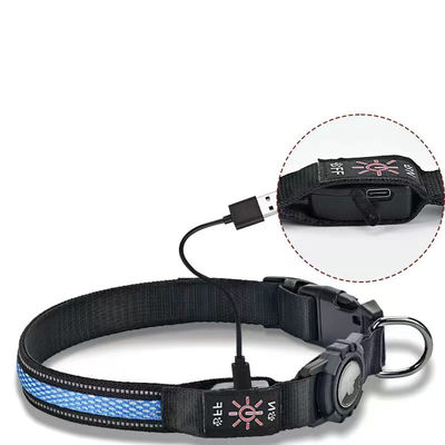 Soft Comfortable Advantage Custom Led Dog Collar with Tracker Case Waterproof Light