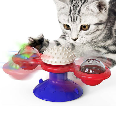 TPR Food Dispenser Interactive Cat Toys Design Pet Toy for Indoor Cats ABS Material