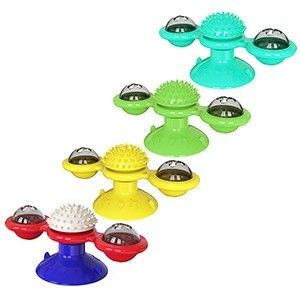 Cat Puzzle Toy for Training IQ Food Dispenser Non-Slip Interactive Slow Feeder Bowl