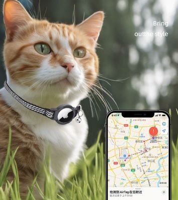 Customized Logo Acceptable Pet Trainer Collar with QR Code Soft Polyester Material