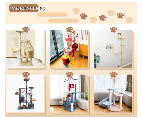 Large Plush Pet Scratching Toy Suitable for Cats and Small Animals Cat Scratcher Tree