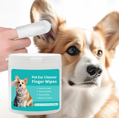 Customization Service Provided Sale Non-Woven Dog Ear Cleaner Wipes for Cats and Dogs