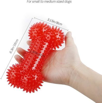 Customizable TPR Bone Shape Pet Toy for Aggressive Chewers Non-toxic and Durable